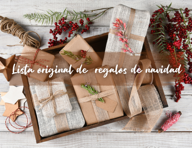 Lista de regalos orginales Navidad 2021